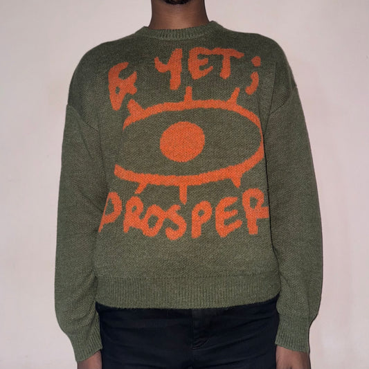 AND YET; I PROSPER KNIT SWEATER